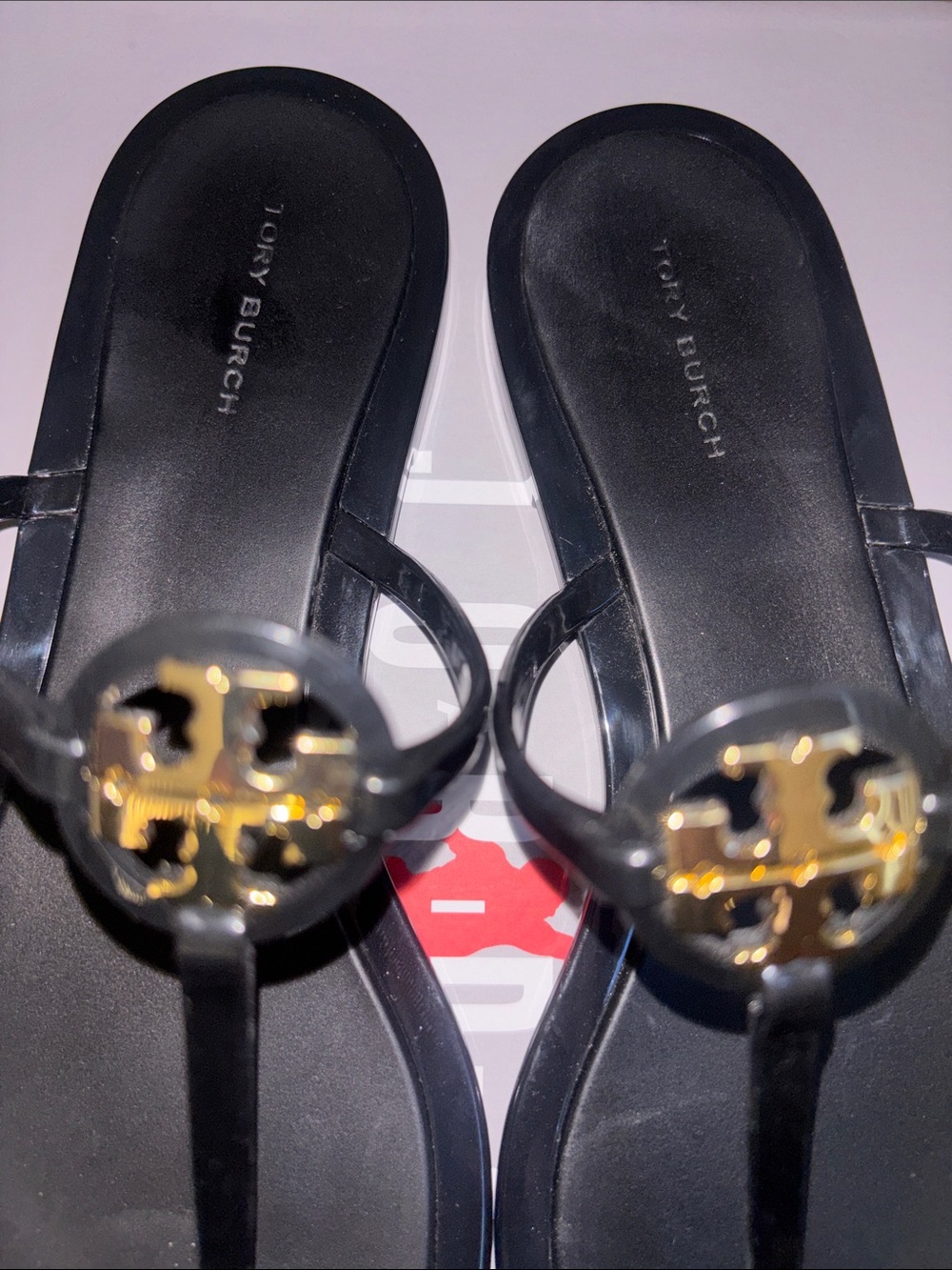 Mini Miller Tory Burch Black Jelly sandal - Picture 3 of 13